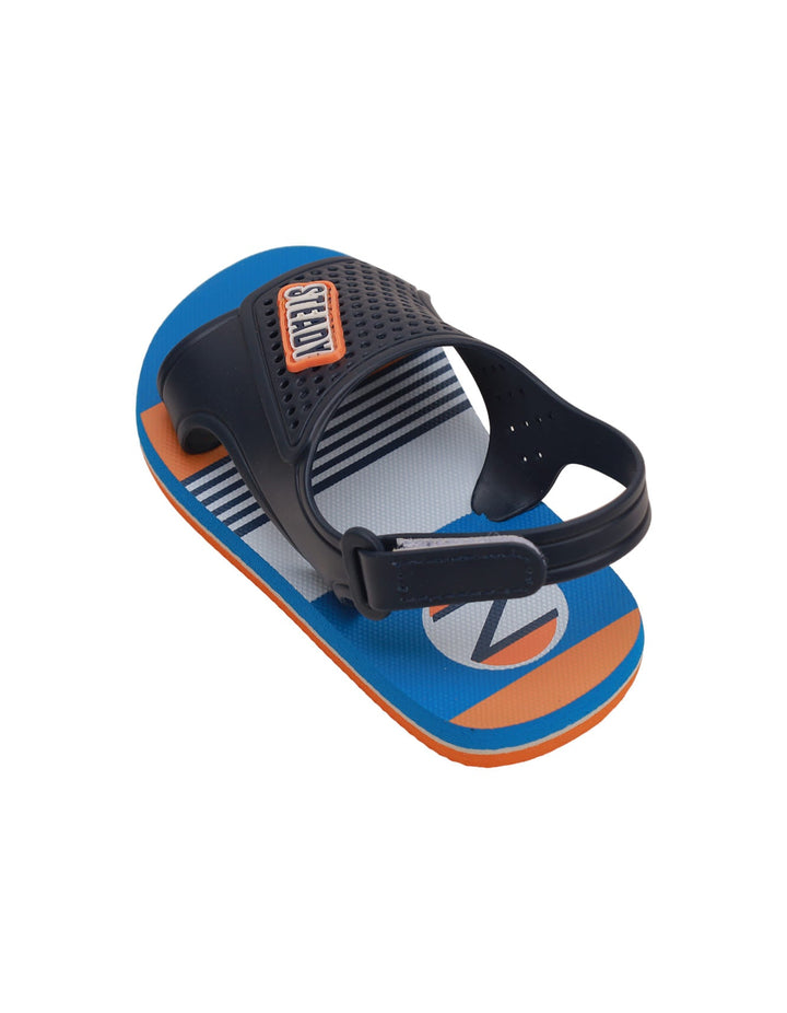 Sandal Blue & Black for Boys - Steady