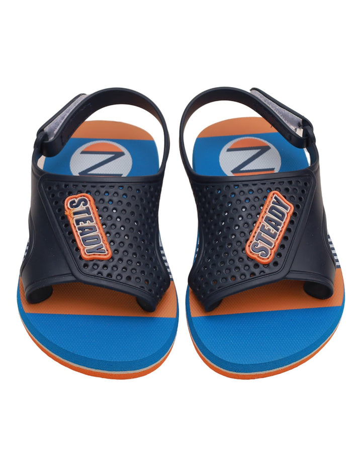 Sandal Blue & Black for Boys - Steady