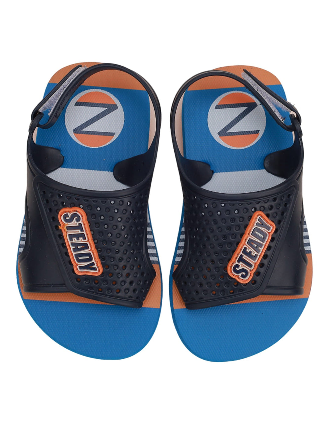 Sandal Blue & Black for Boys - Steady