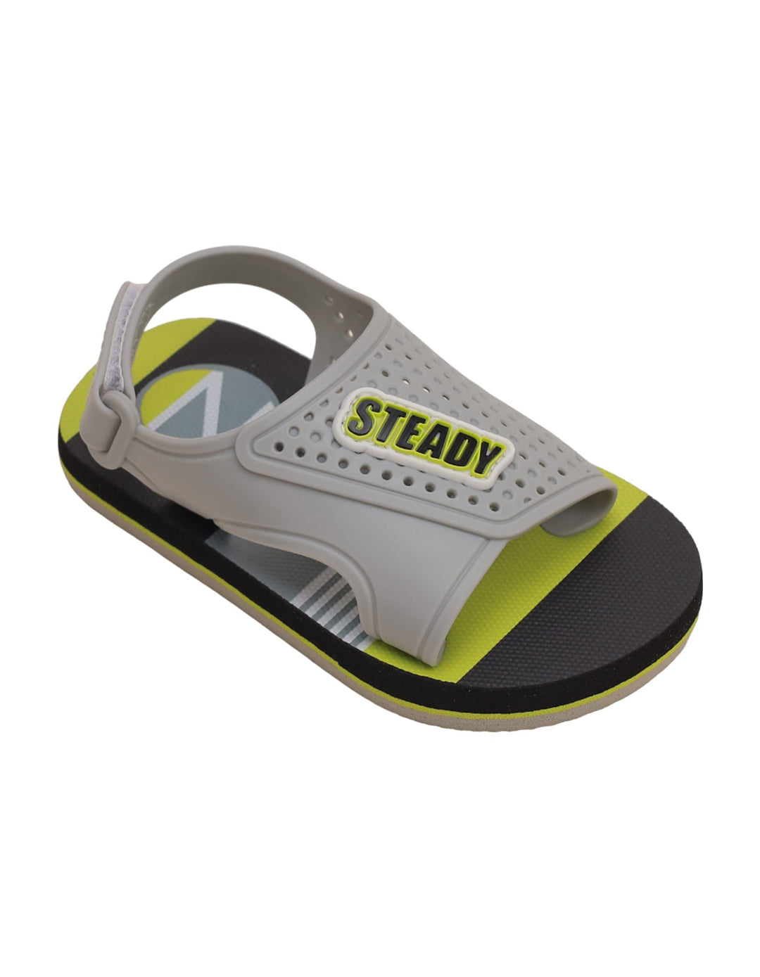 Sandal Gray & Green for Boys - Steady