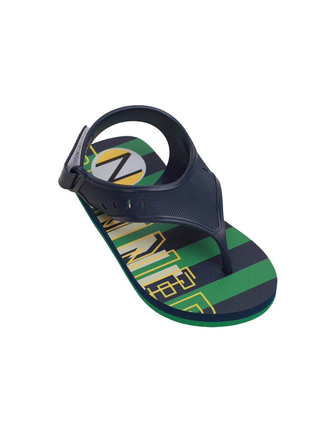 Sandal Green & Black for Boys - Stripes