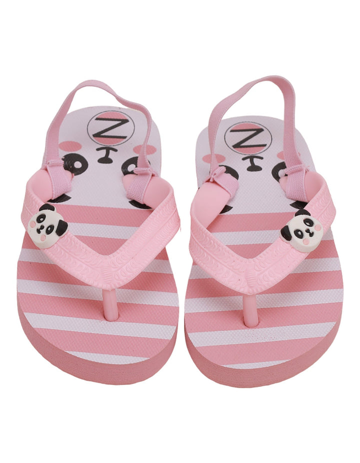 Slippers Pink & White - Panda