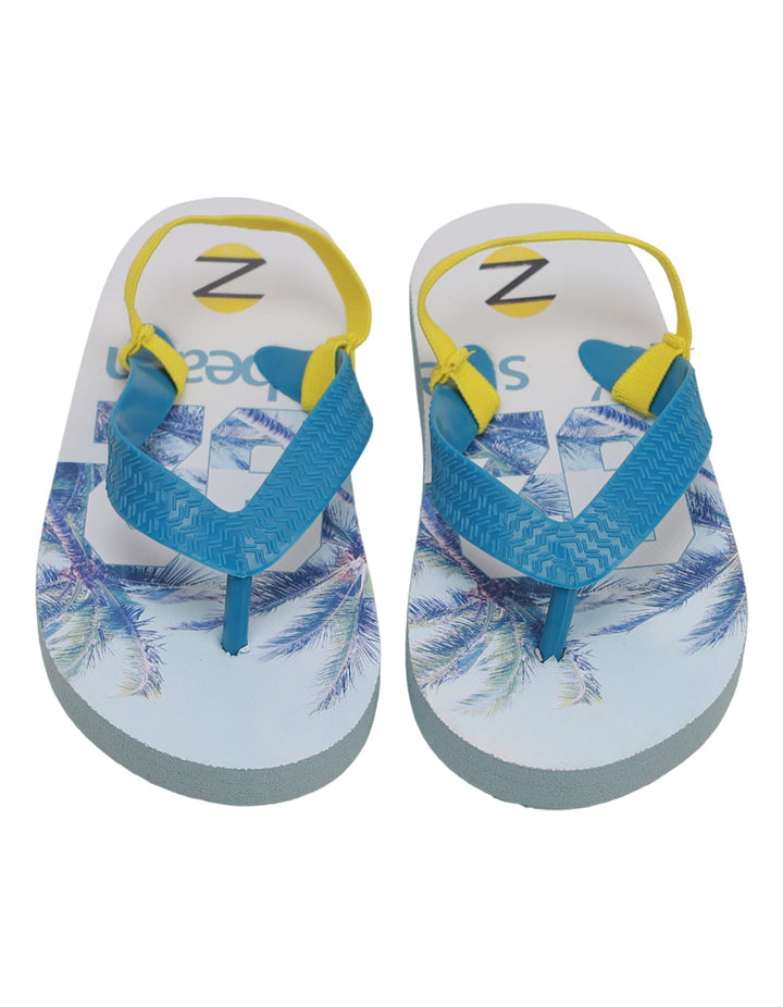 Slippers Blue & Yellow for Boys - Beach