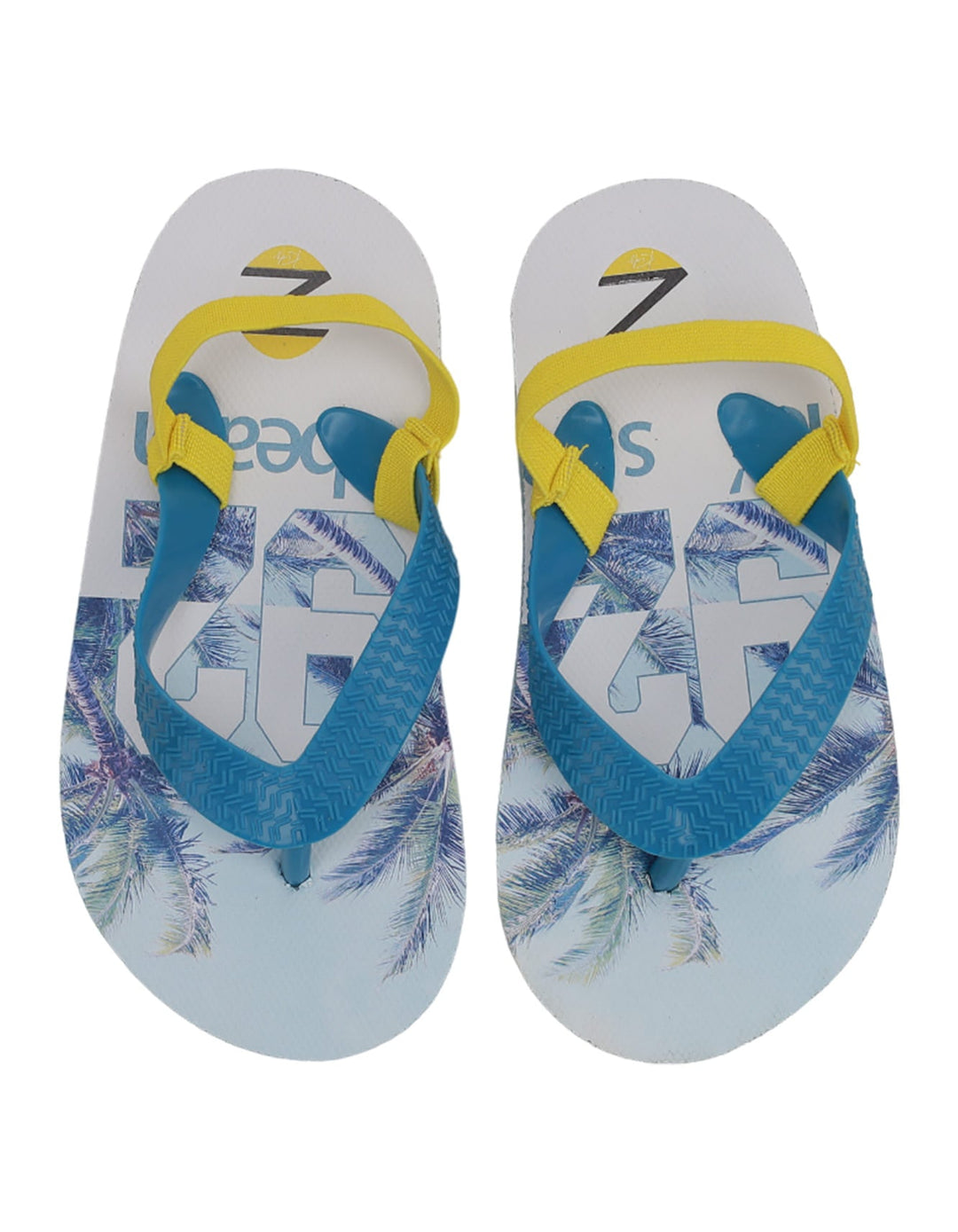 Slippers Blue & Yellow for Boys - Beach