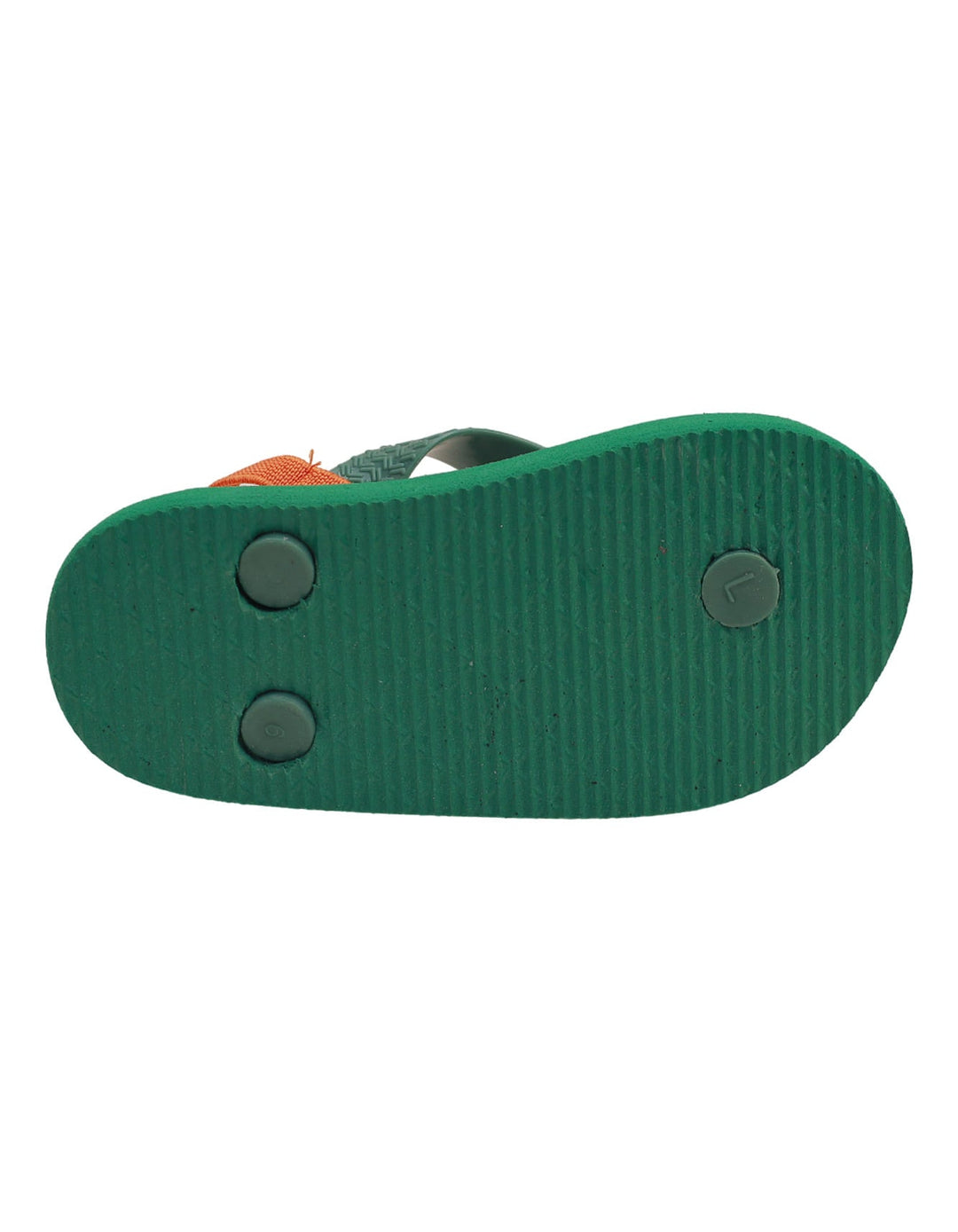 Slippers Green & Orange for Boys - Beach