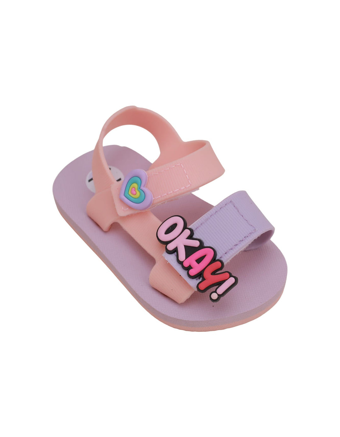 Sandal Purple for Girls - Okay