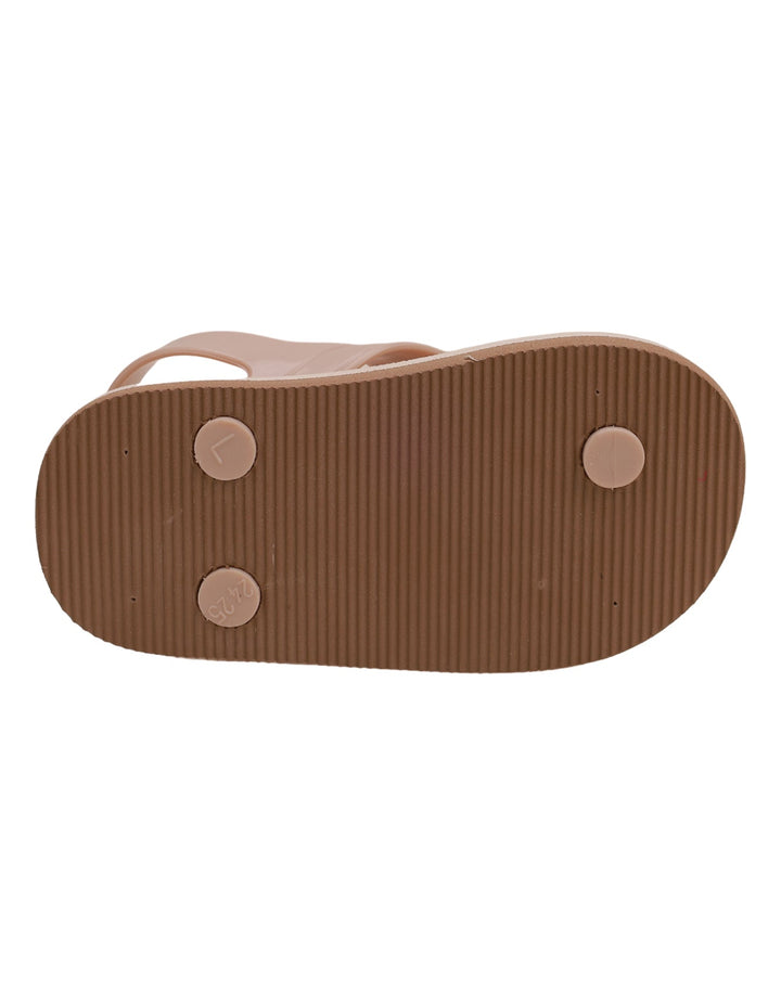 Sandal Light Brown for Boys - Contruction Theme