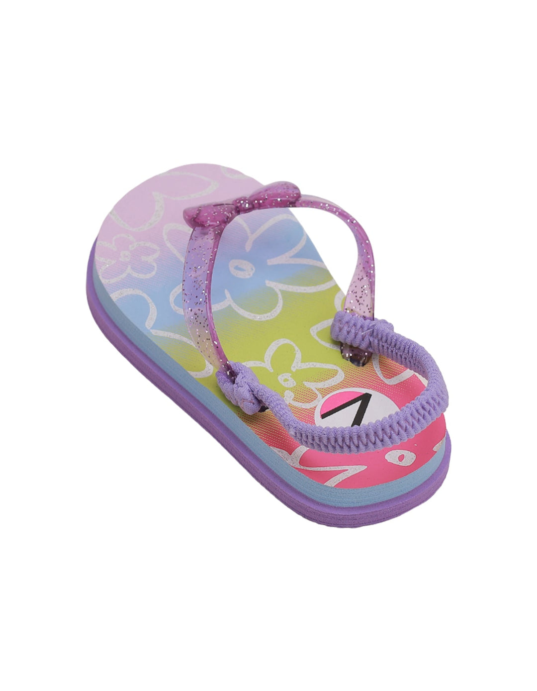 Slippers Purple for Girls - Bow