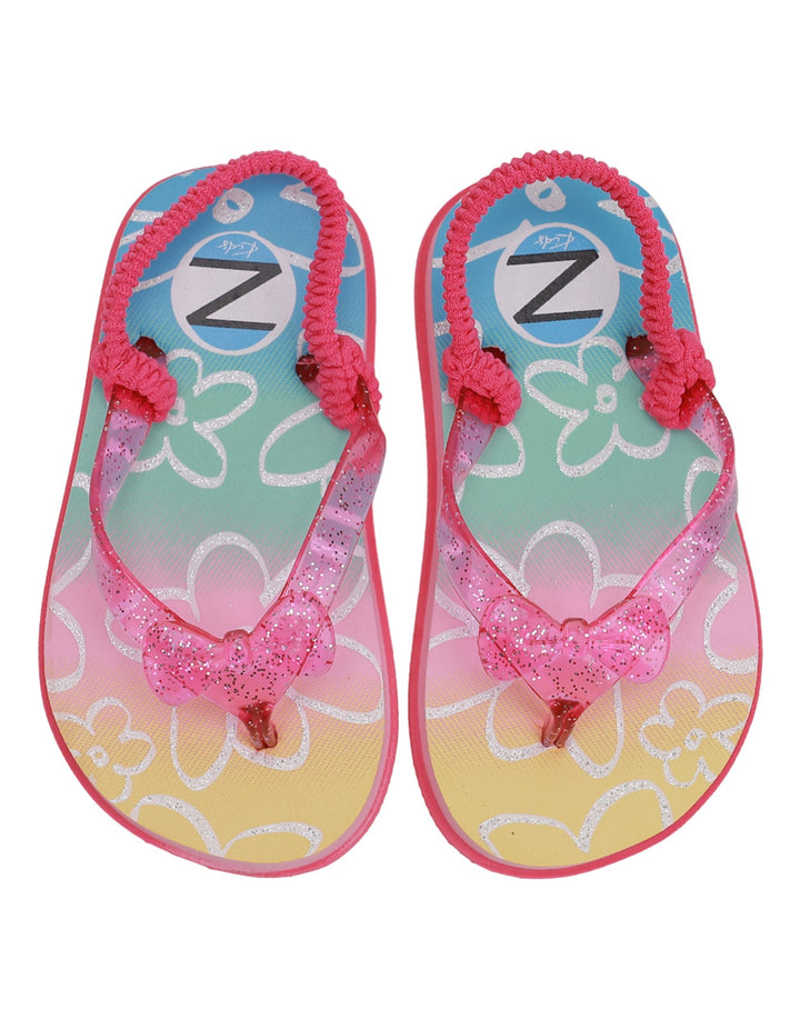 Slippers Fuxia for Girls - Bow