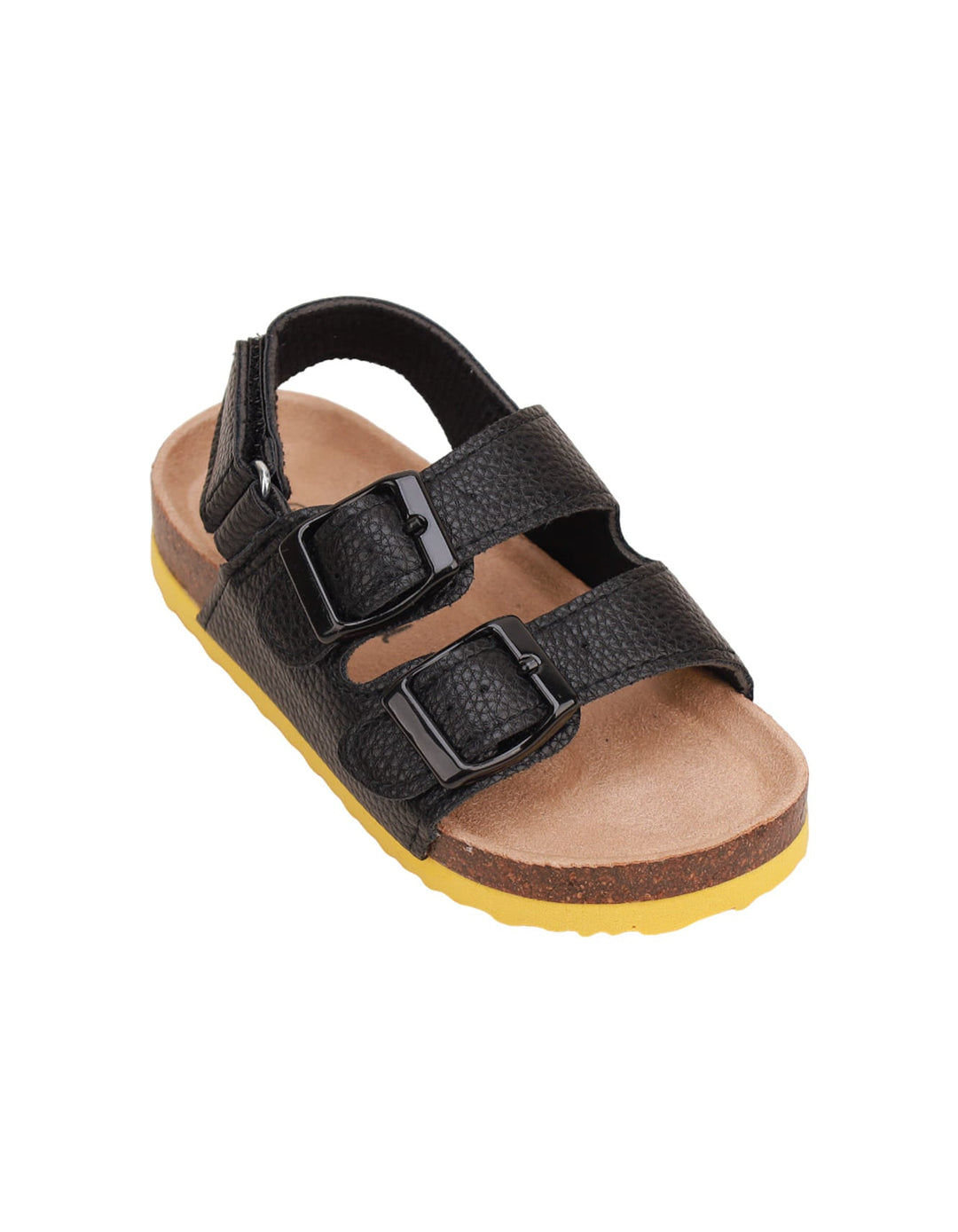 Sandal Black with Yellow for Boys