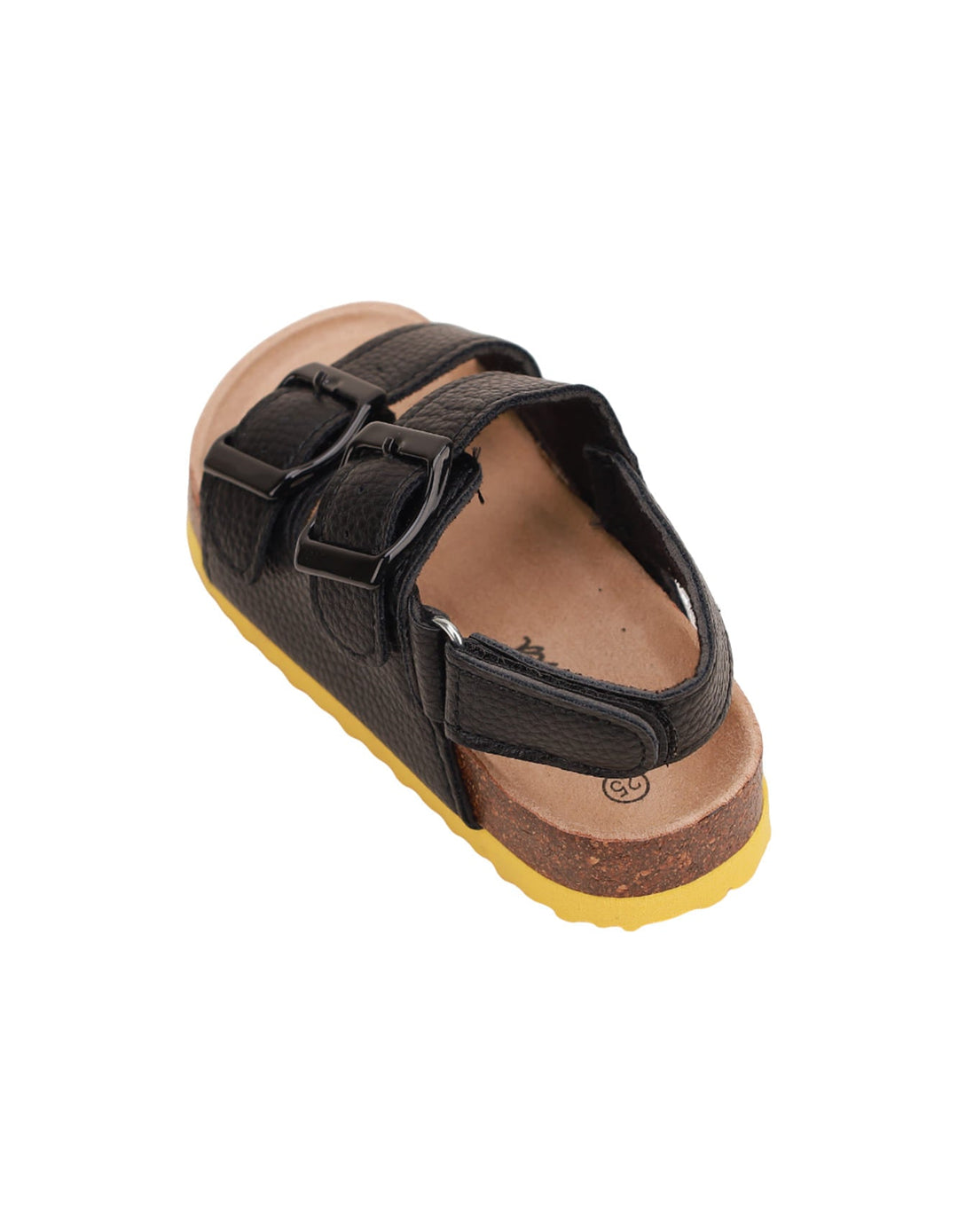 Sandal Black with Yellow for Boys