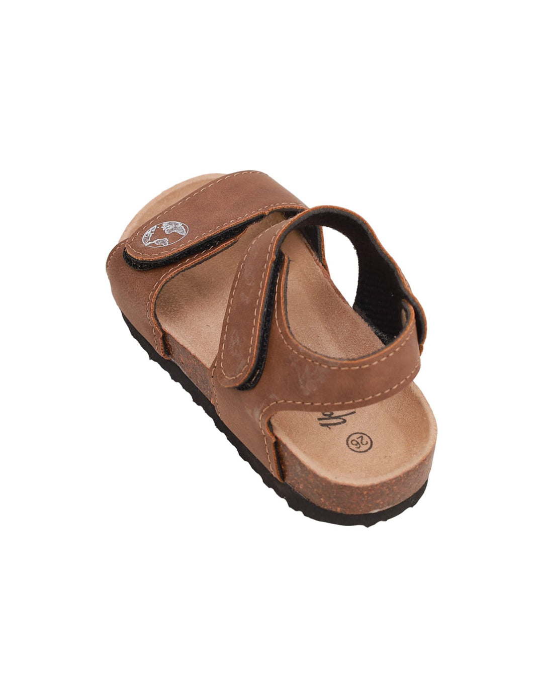 Sandal Brown with Black Sole for Boys