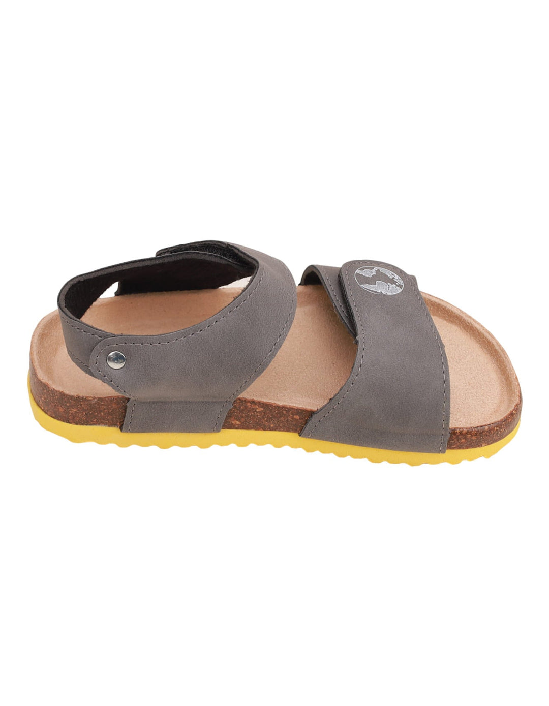 Sandal Gray with Yellow Sole for Boys