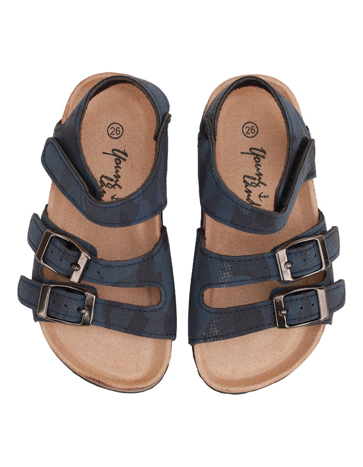 Sandal Blue Camouflage for Boys