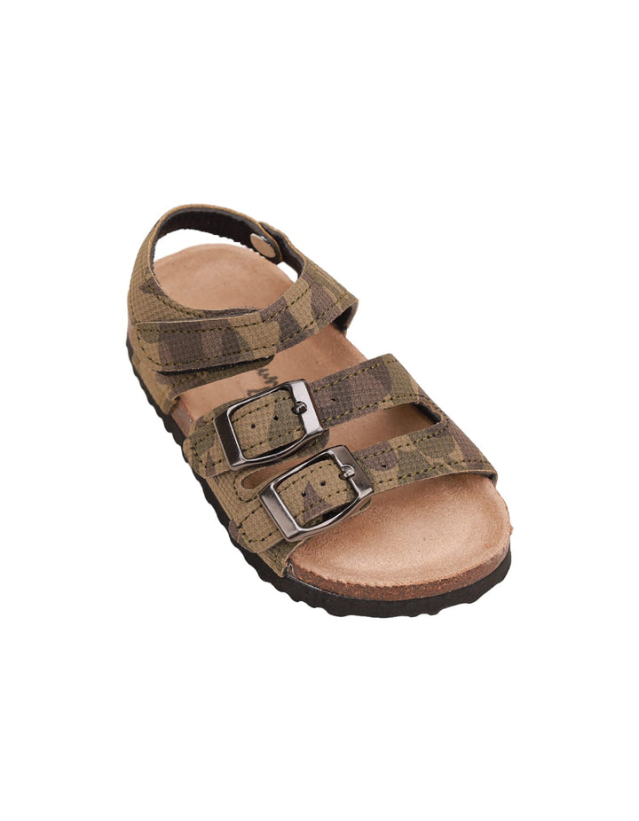 Sandal Green Camouflage for Boys