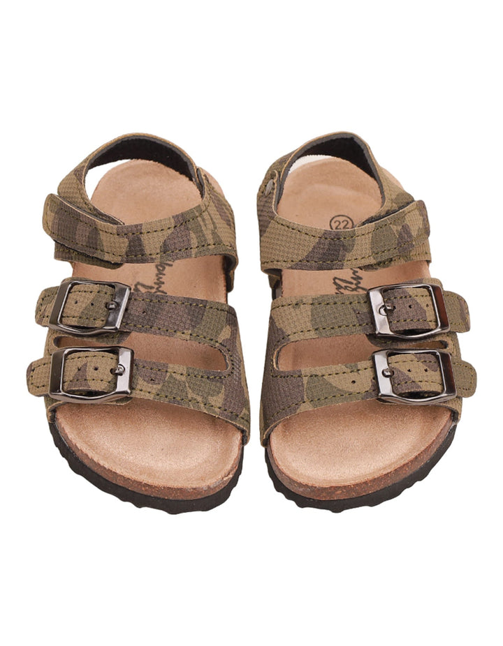 Sandal Green Camouflage for Boys