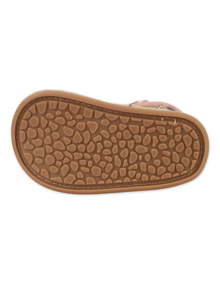 Zubaida's Tiny Toes Rose Gold Glitter Braided Sandals - Zubaidas Official™