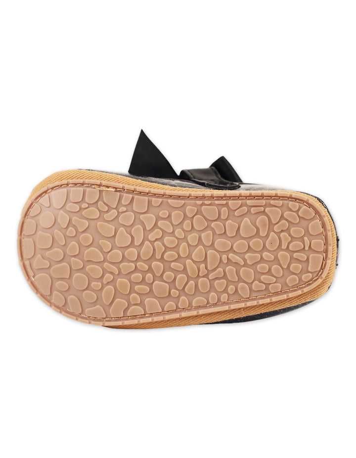 Zubaida's Midnight Sparkle Mary Jane Satin Bows Shoes - Zubaidas Official™