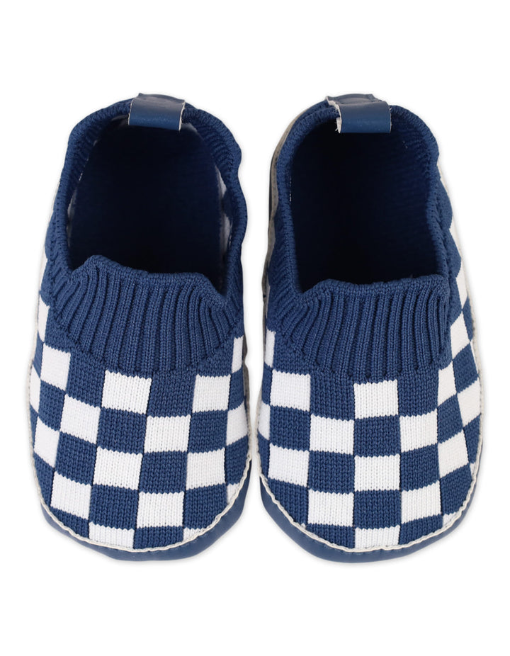 Zubaida's Checkerboard Cutie Knitted Slip-On Shoes - Zubaidas Official™