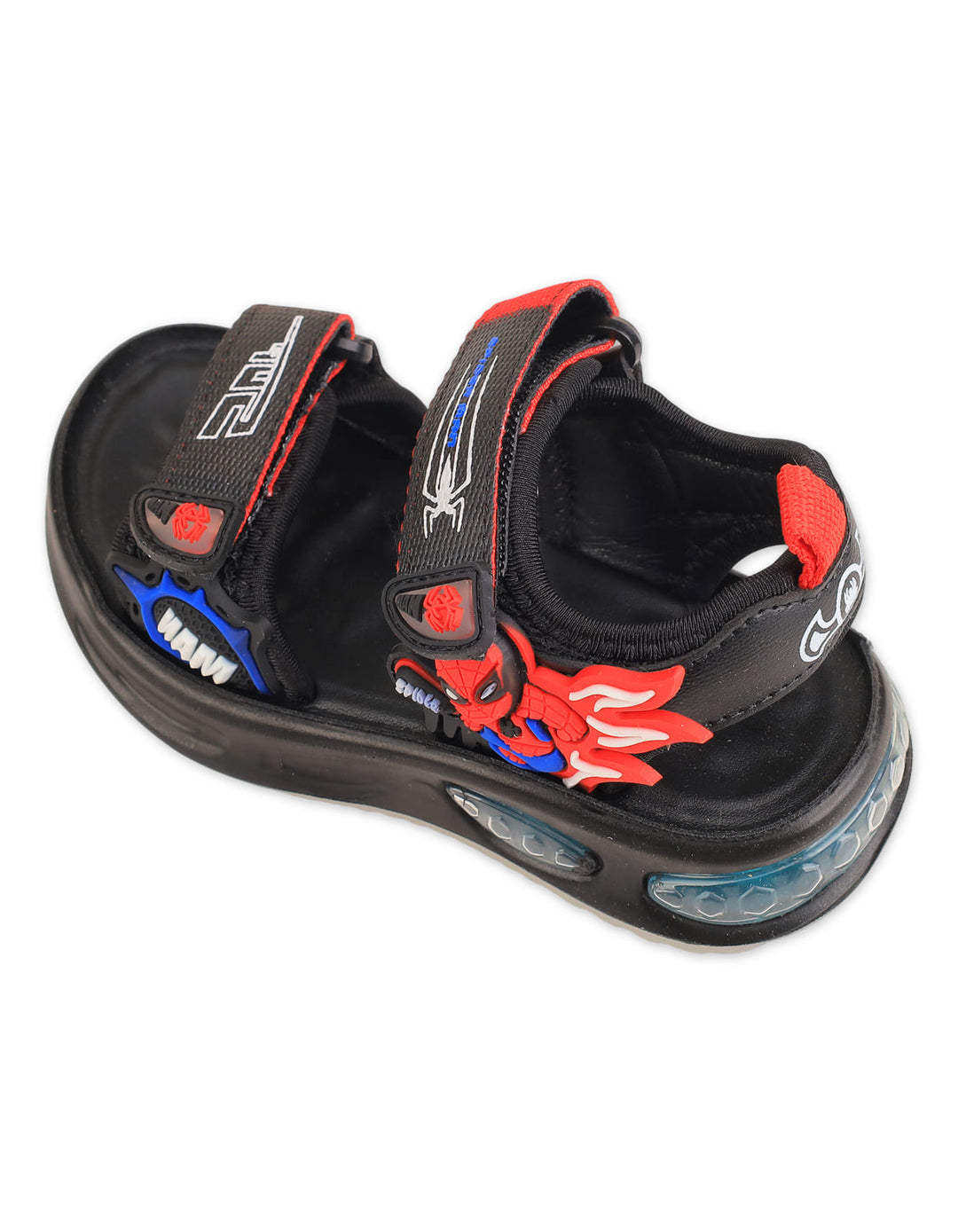 Boys Sports Sandals Spiderman Red and Black at Zubaidas Most Trusted Baby and Kids Store in Pakistan