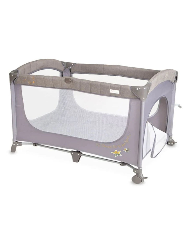 Tinnies Drop Side Play Pen Grey (T302-022)