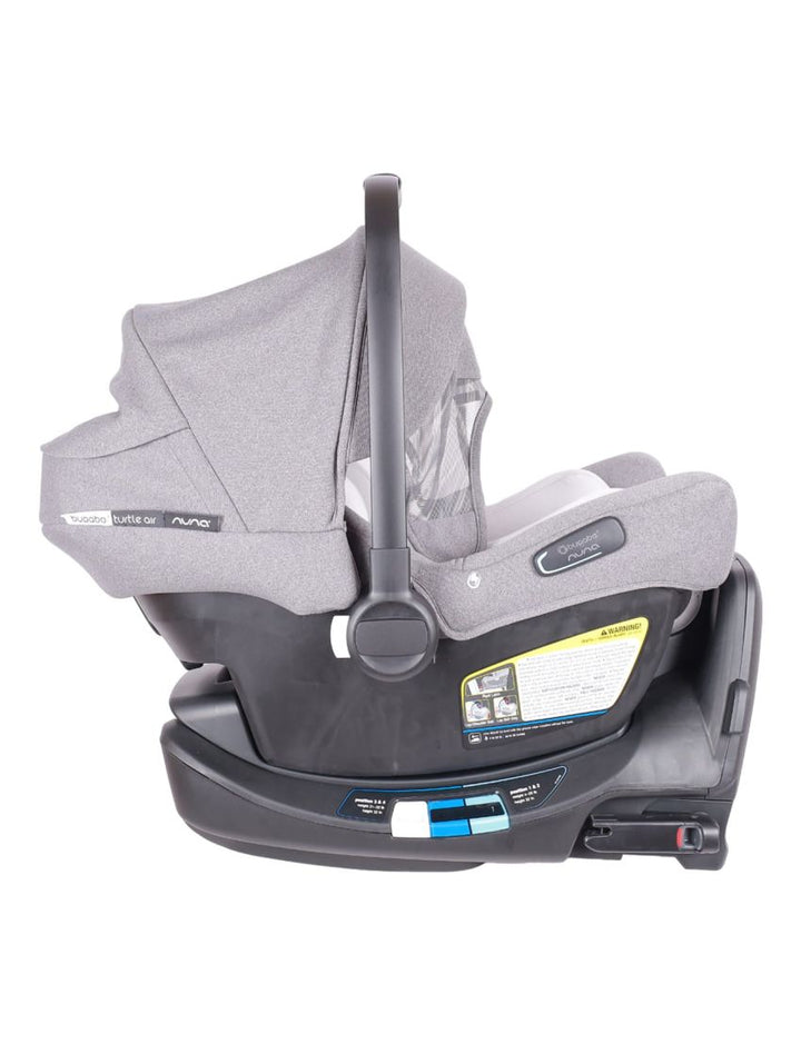 Nuna Bugaboo Turtle One By Nuna Infant Car Seat With Base Grey (N-CF10208605GRMBGB)