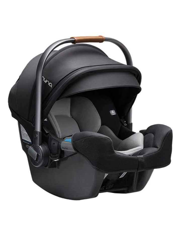 Zubaida's Nuna Pipa Rx Infant Car Seat + Pipa Relx Base In Caviar (N-CF12508600CVR)