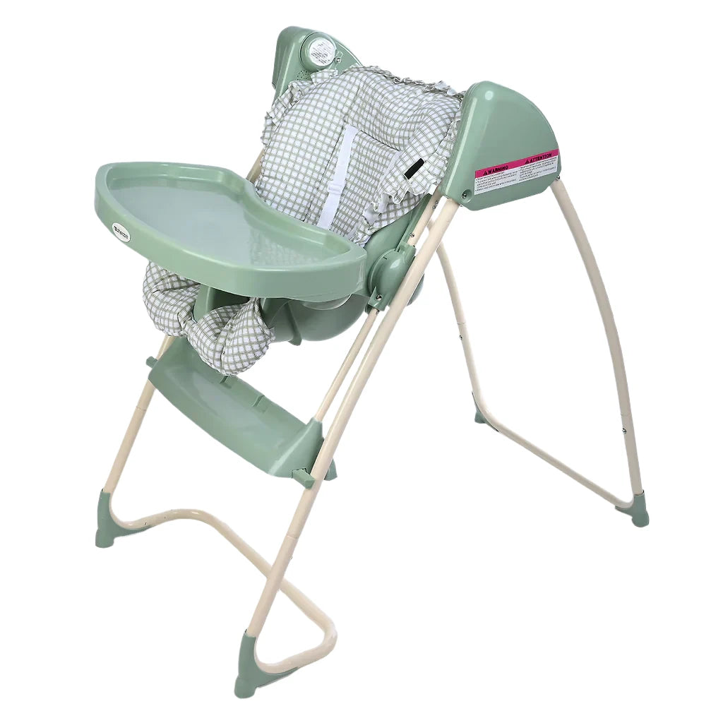 Zubaida's Auto Swing + High Chair Green (TS 100)