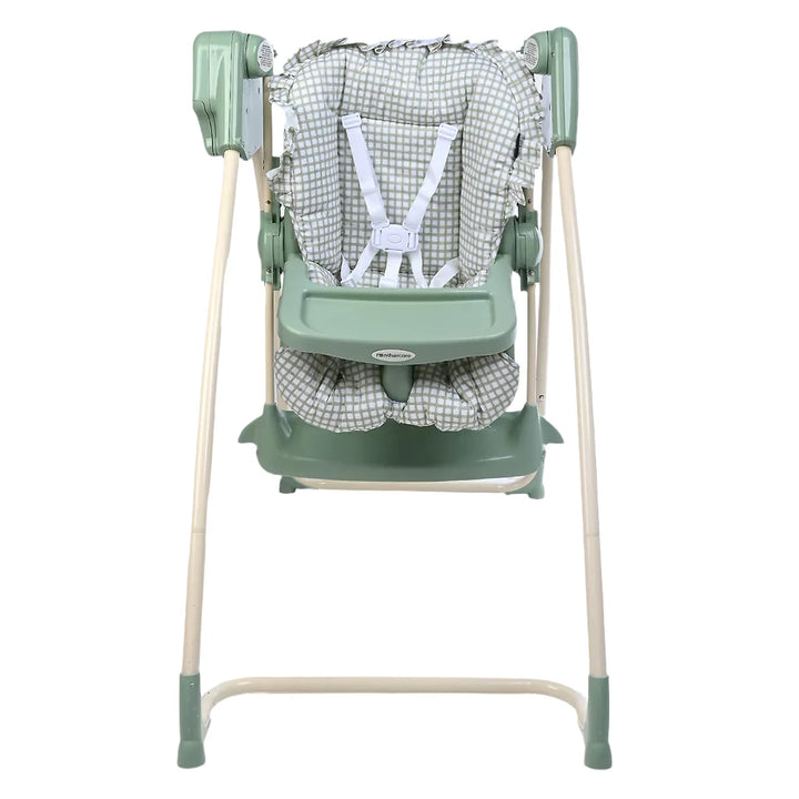 Zubaida's Auto Swing + High Chair Green (TS 100)