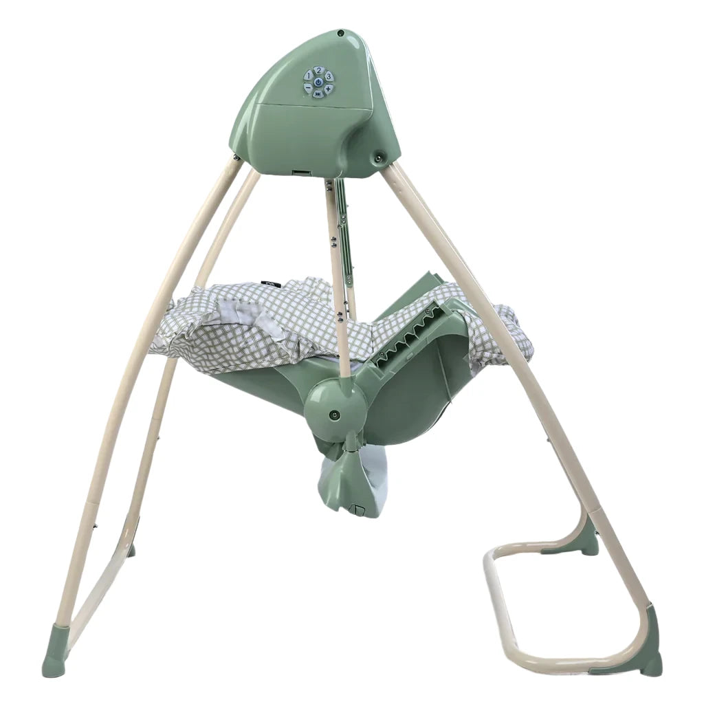 Zubaida's Auto Swing + High Chair Green (TS 100)