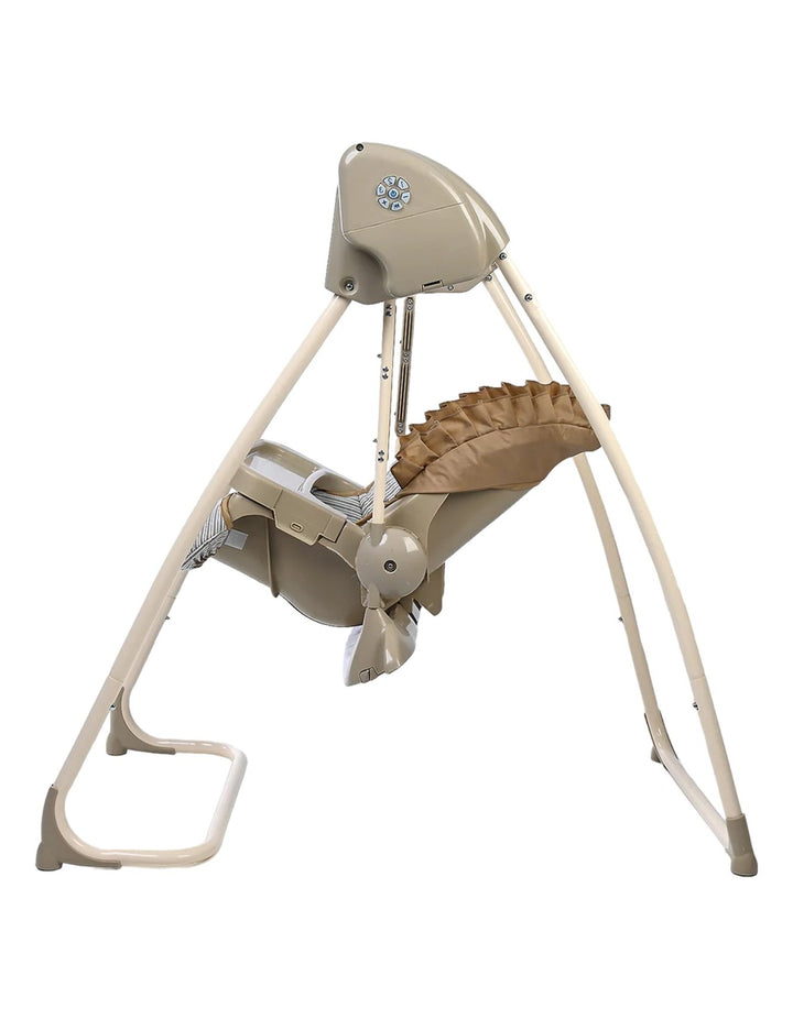 Auto Swing + High Chair Brown (TS 100)