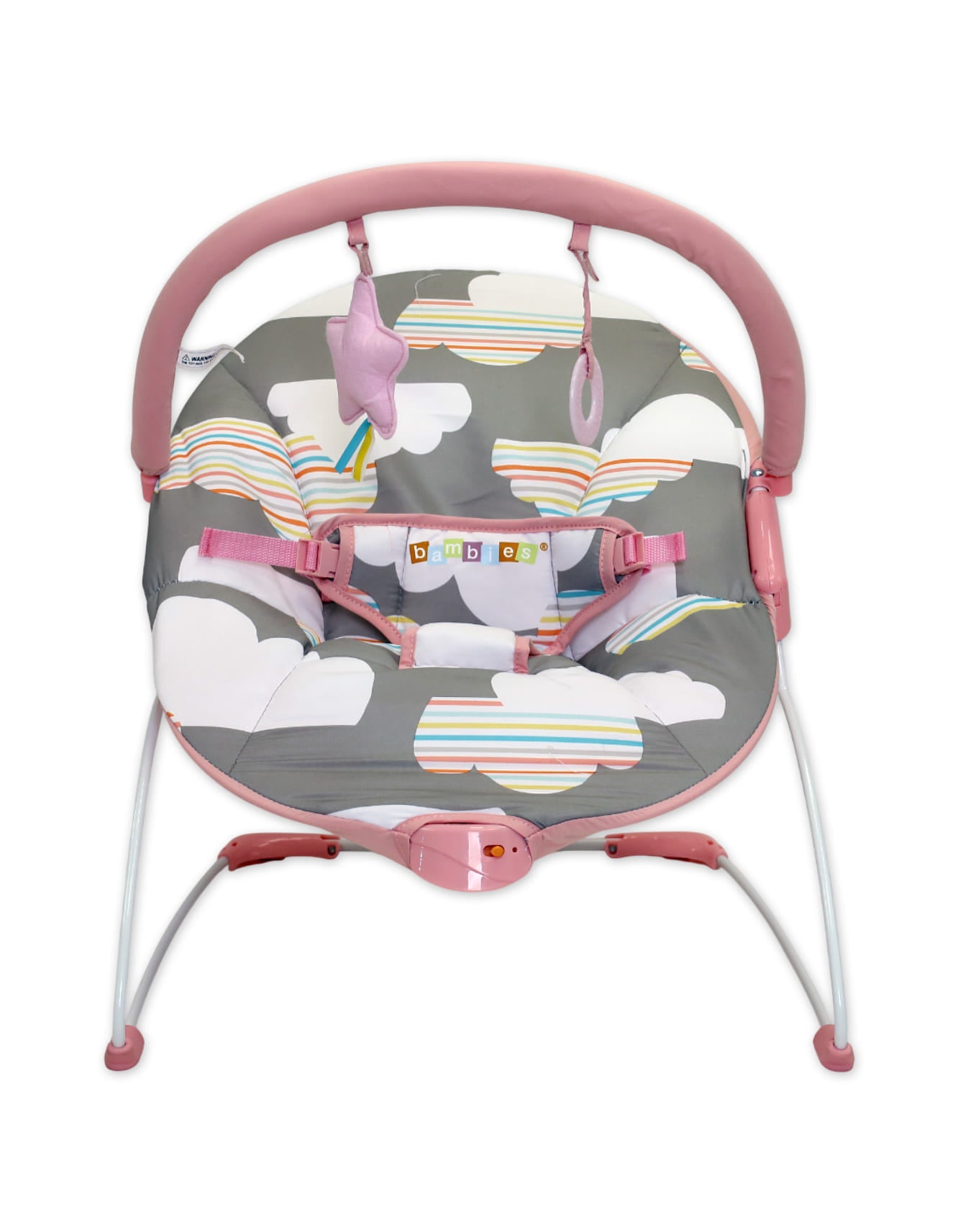 Bambies Baby Bouncer with Vibrations at Zubaidas Official™