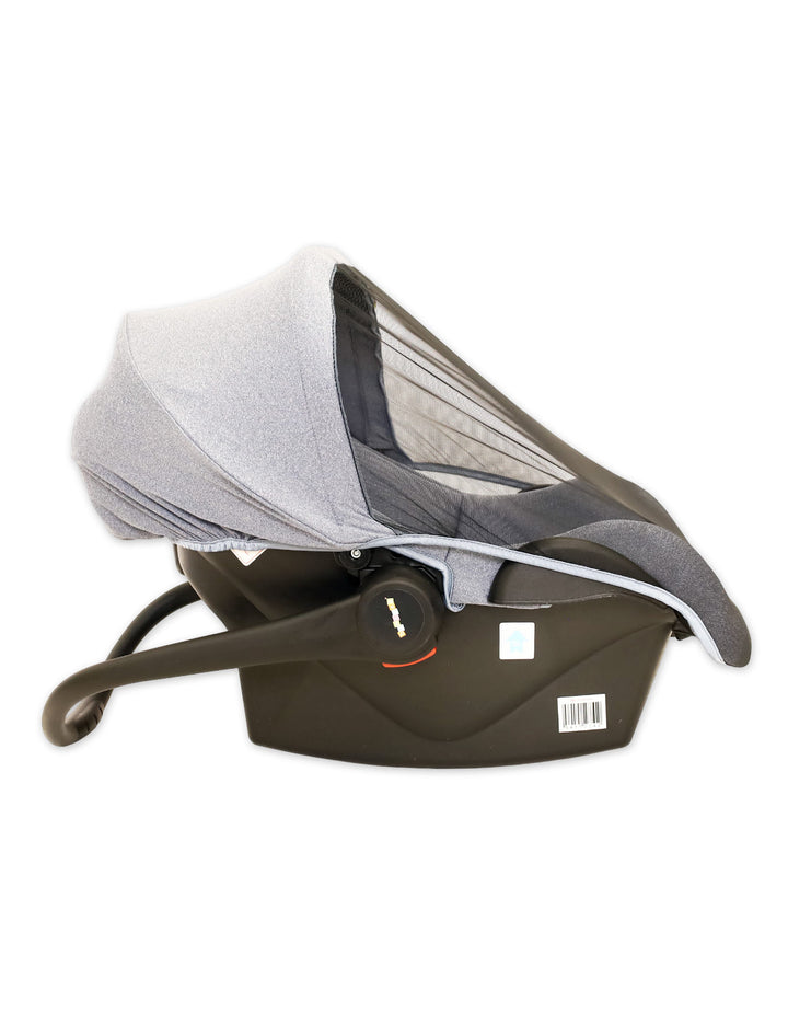Zubaida's Bambies Premium Infant Car Seat & Carry Cot with Canopy & Mesh Cover