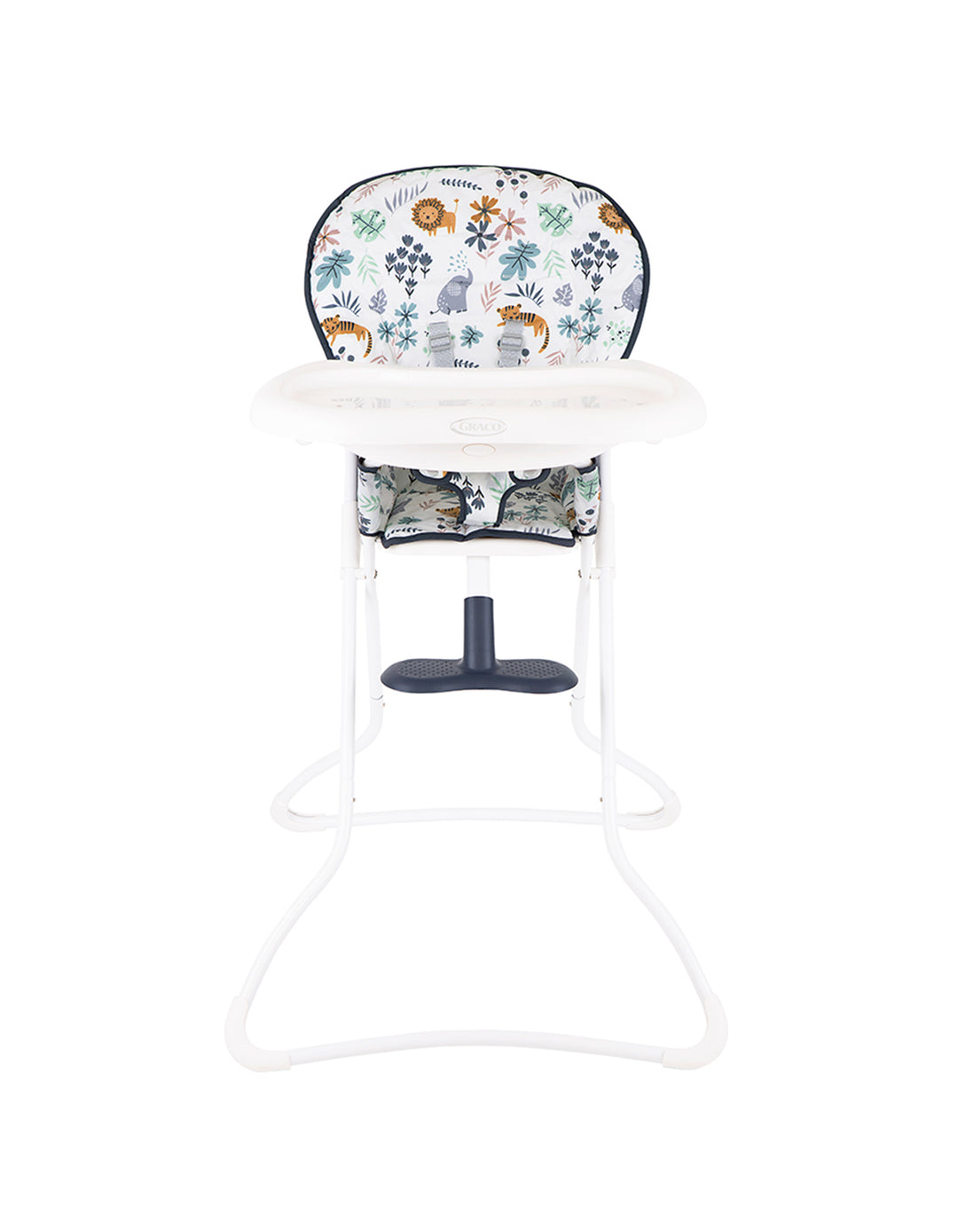 GRACO SNACK N' STOW HIGH CHAIR-INTO THE WILD