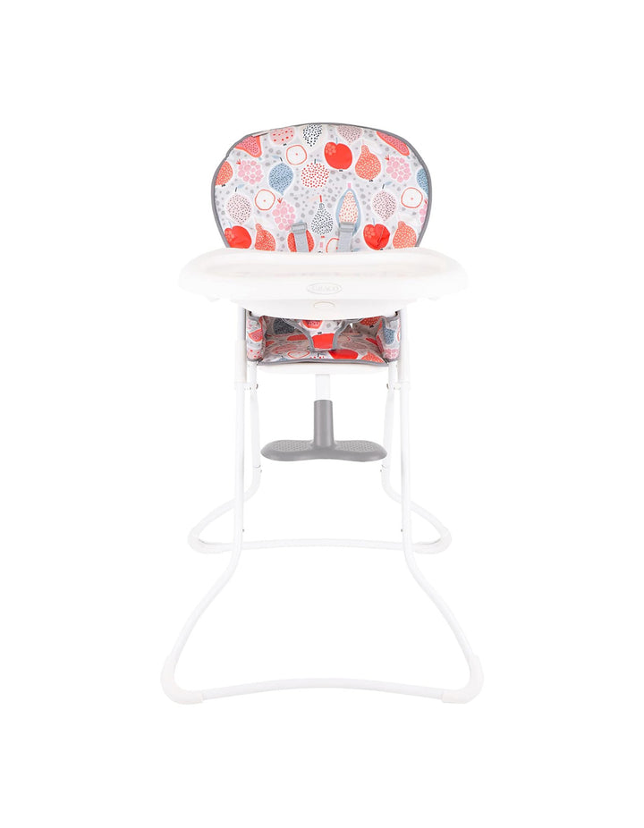 Zubaida's Graco Snack N' Stow High Chair - Summer Fruits