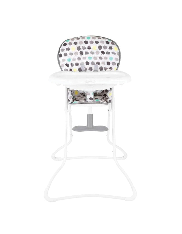 Zubaida's Graco Snack N' Stow High Chair - Splodge