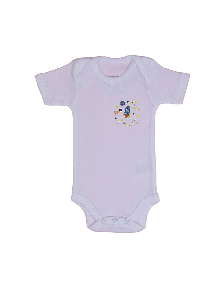 Newborn Baby Body Suit White - Pack of 3 - Zubaidas Official™