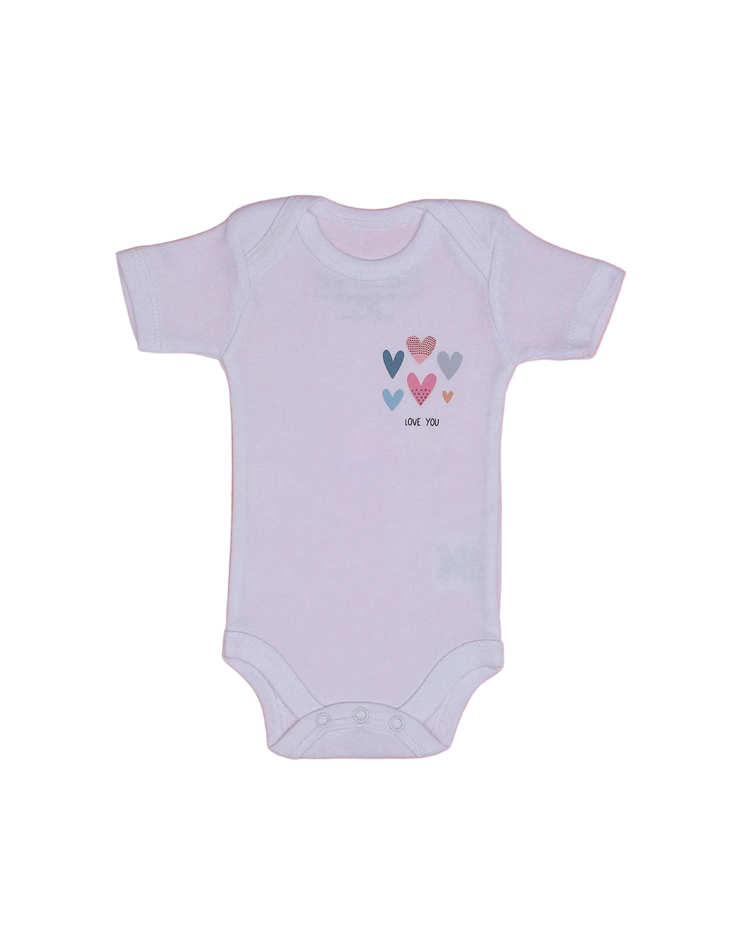 Newborn Baby Girls Body Suit White - Pack of 3