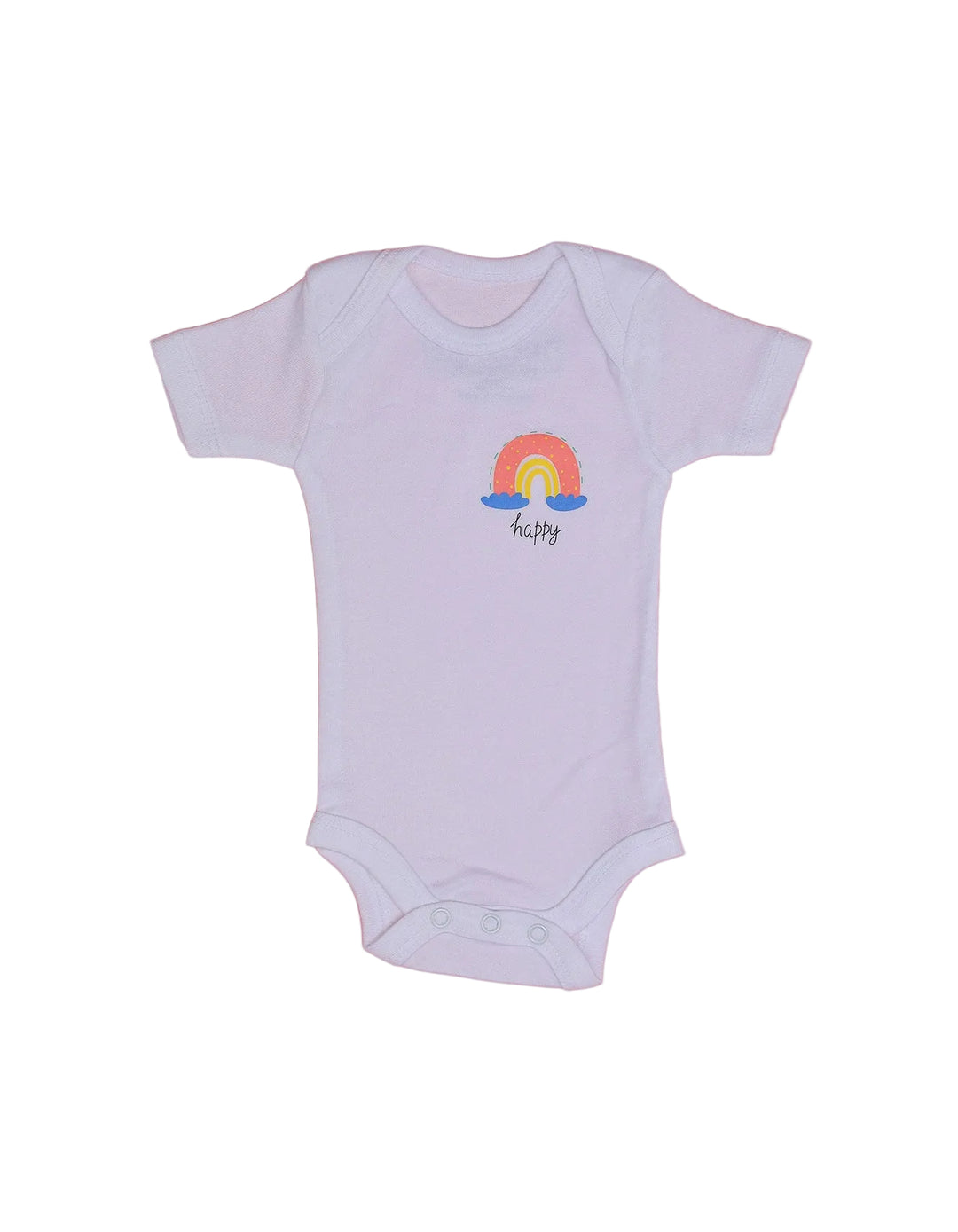 Newborn Baby Body Suits White Bambies Pack of 3 at Zubaidas