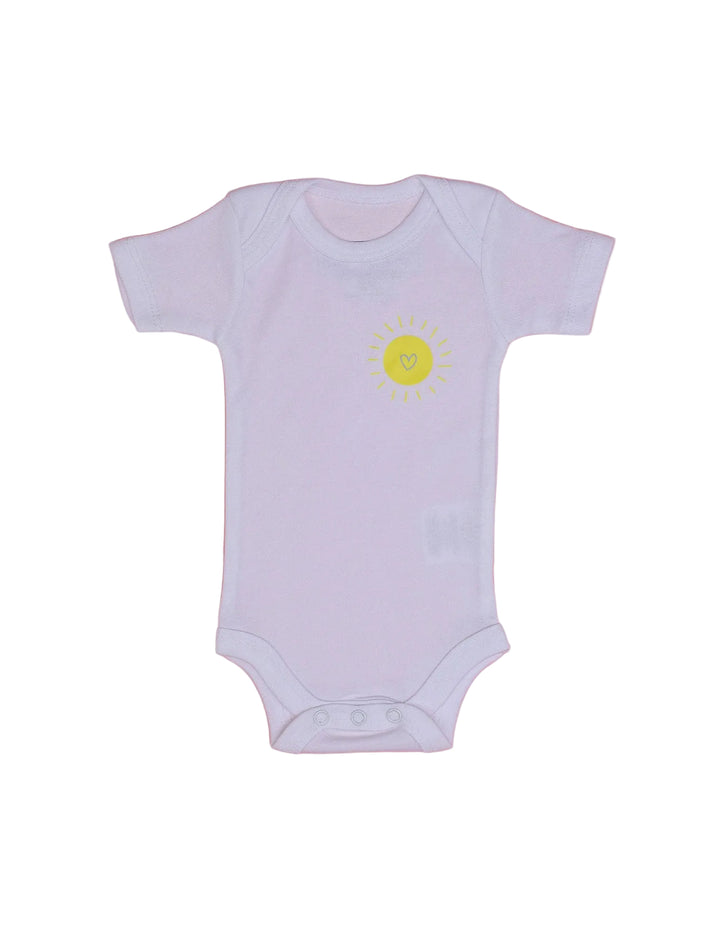 Newborn Baby Body Suits White Bambies Pack of 3 at Zubaidas