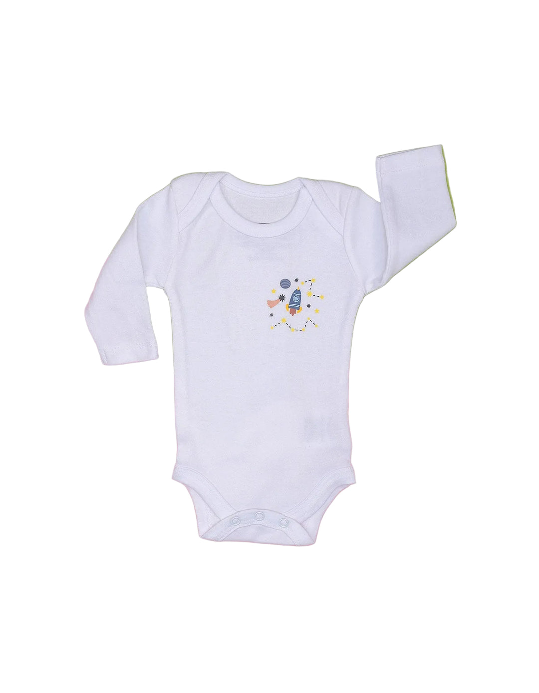 Newborn Baby Body Suits White Bambies Pack of 3 at Zubaidas