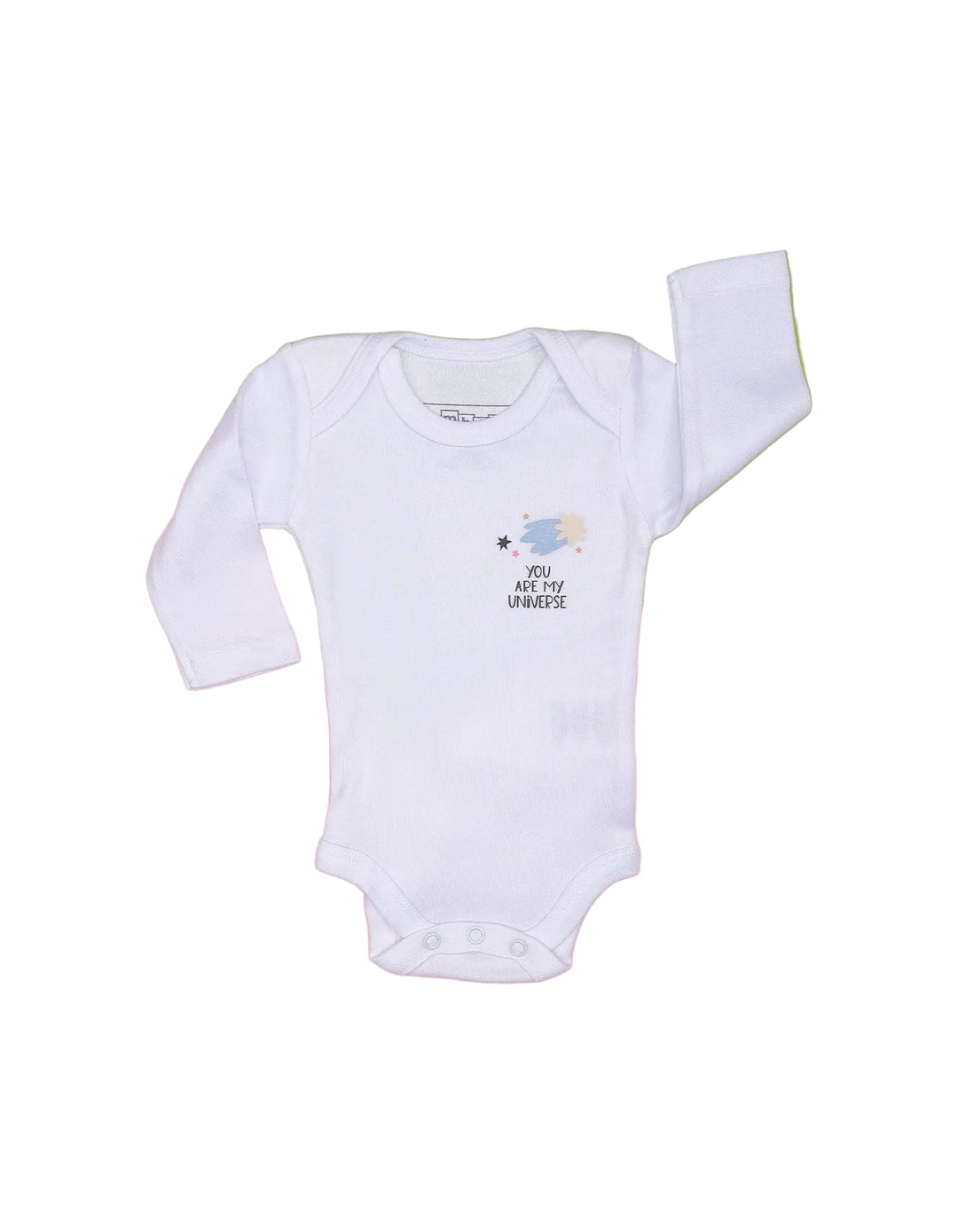 Newborn Baby Body Suits White Bambies Pack of 3 at Zubaidas