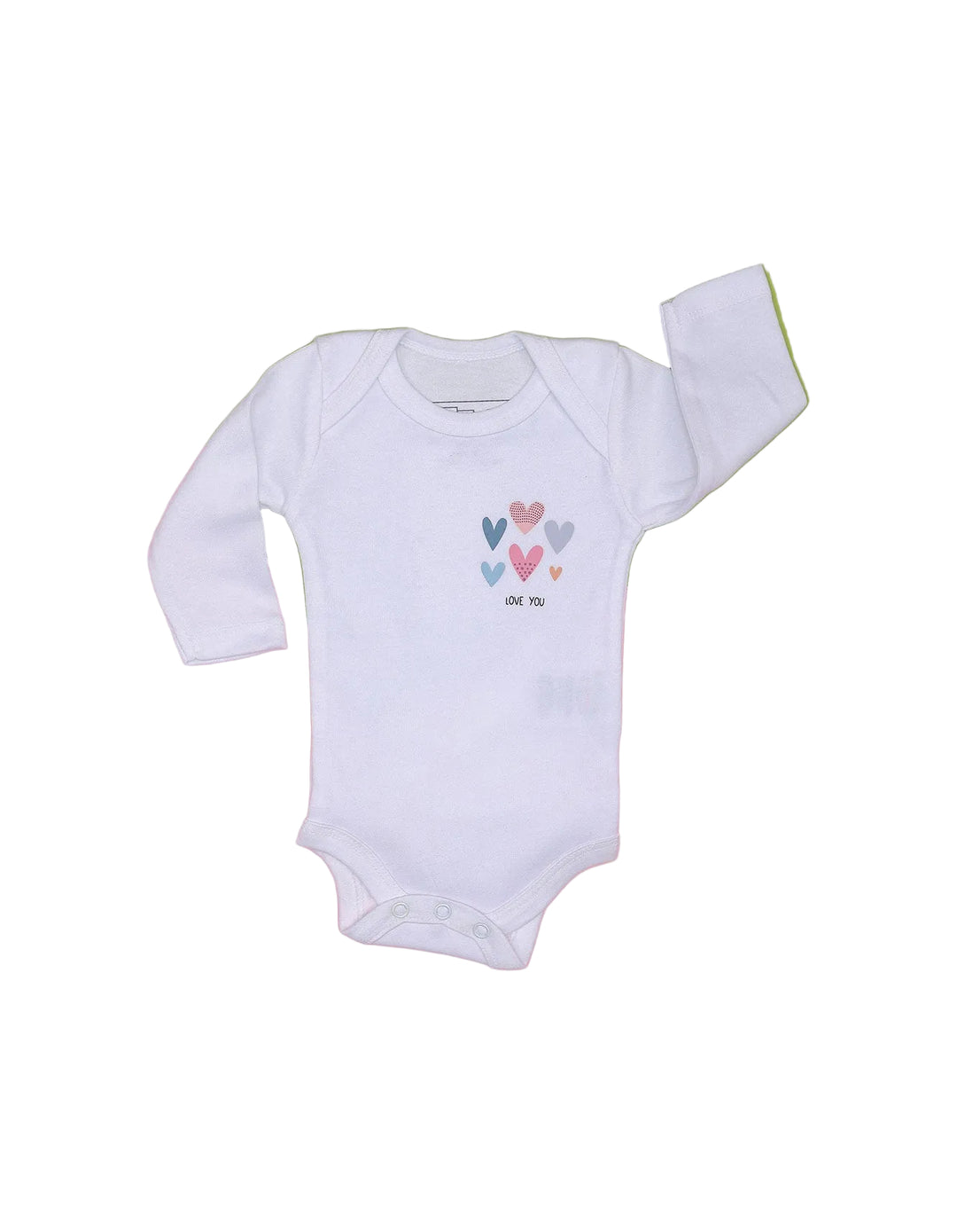 Baby Girl Body Suits White Bambies Pack of 3 at Zubaidas