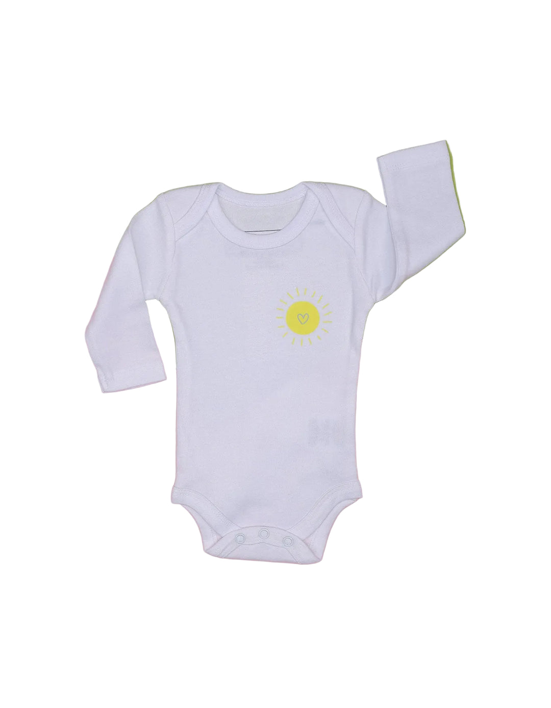 Baby Body Suit White Bambies Pack of 3 at Zubaidas