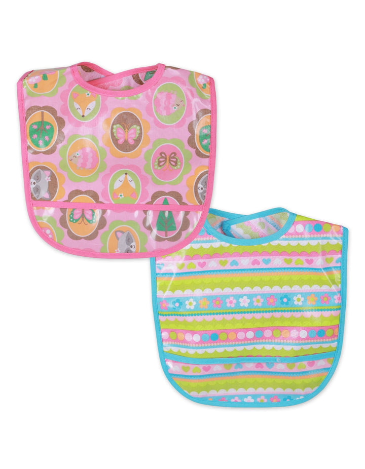 Zubaida's Soft, Absorbent & Adorable Bibs PK-2 - Zubaidas Official™