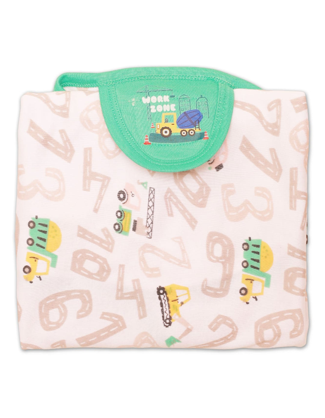 Swaddle Sheet Number Theme for Boys - Zubaidas Official™
