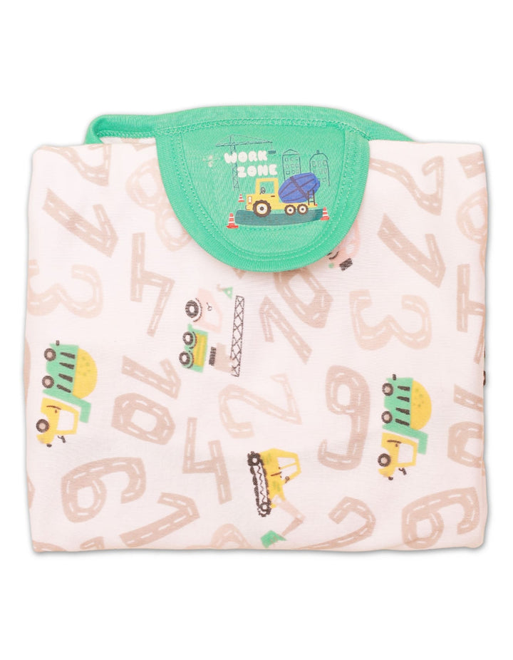 Swaddle Sheet Number Theme for Boys - Zubaidas Official™