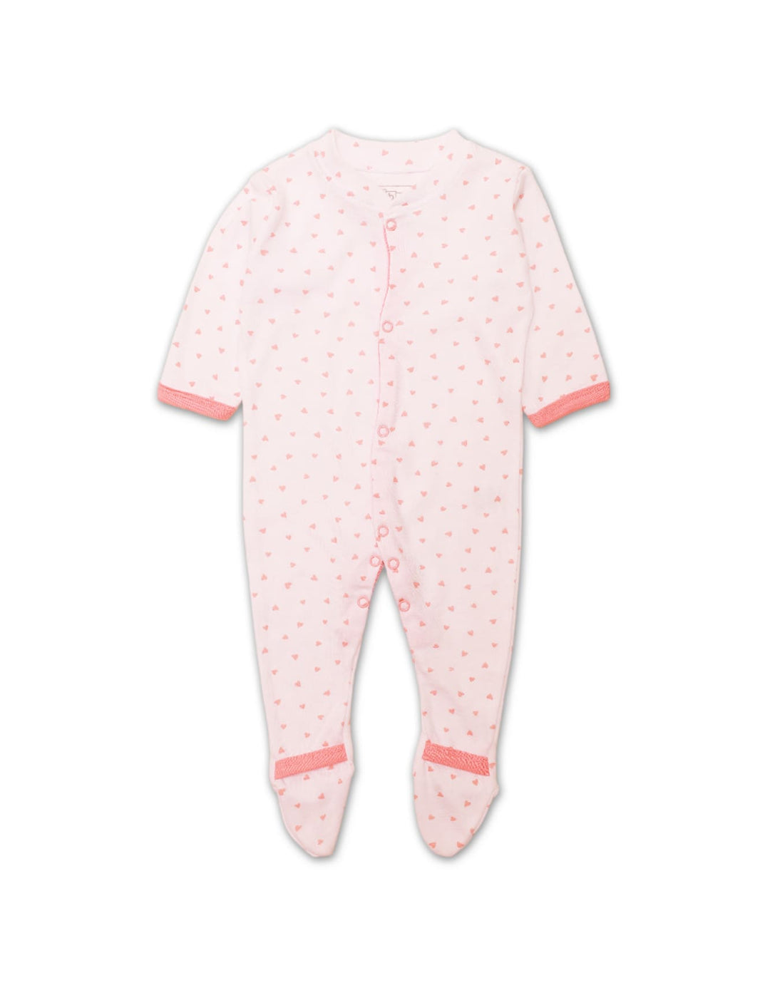 Sleep Suit Set with Fruity Peach Theme - Pack of 3