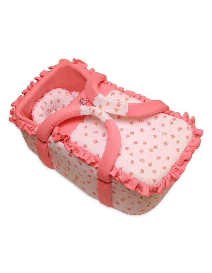 Carry Crib with Fruity Peach Theme