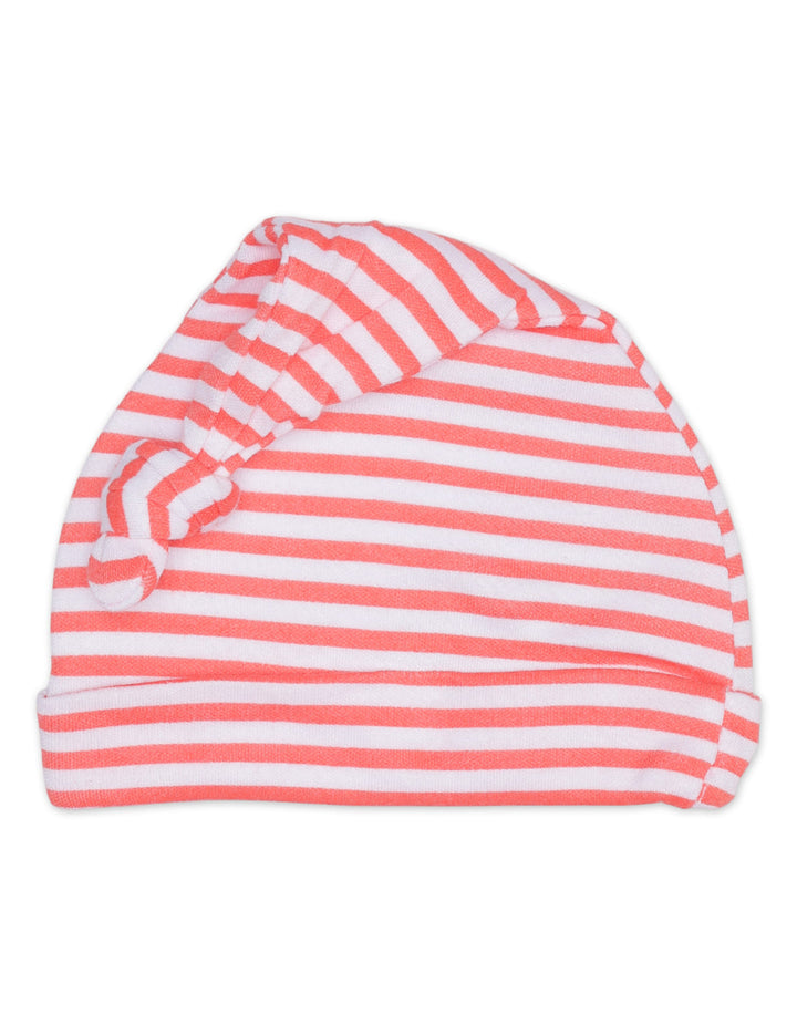 Zubaida's Knotted Cap Red Striped - Zubaidas Official™